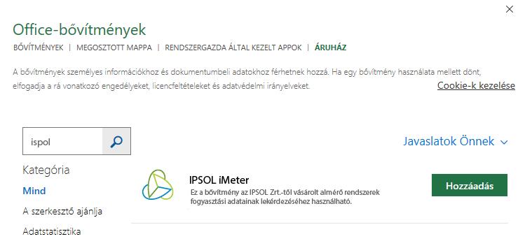 Bővítmény letöltése